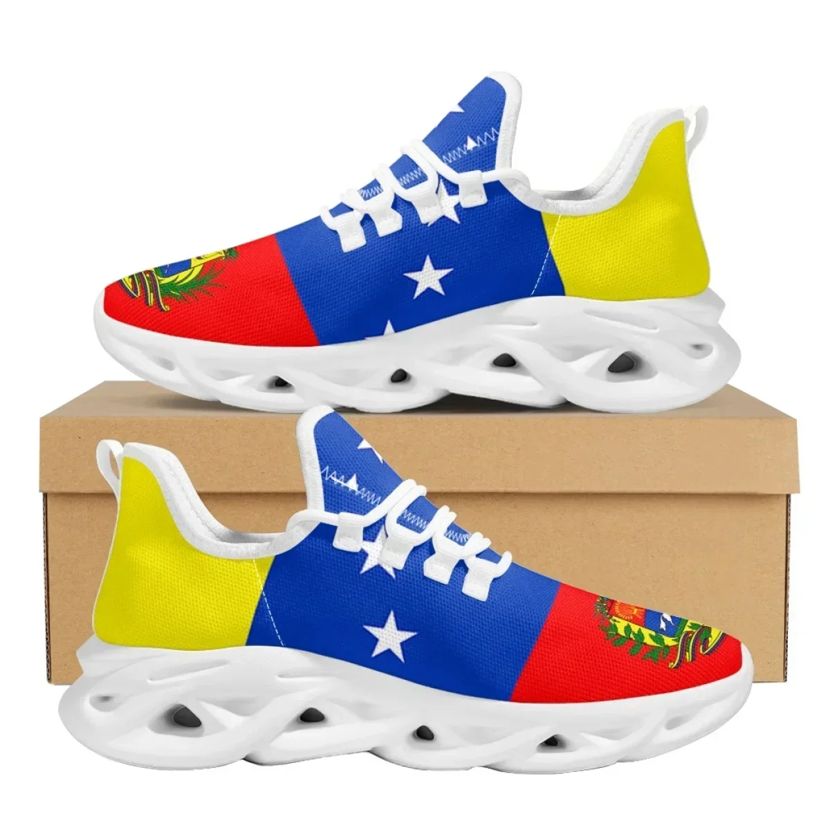 Women'S Shoes For Tennis - Venezuela vlag sneakers voor dames heren