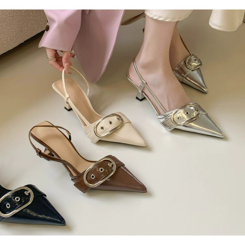 Women Shoes Formal - Nieuwe retro mode sexy designer lakleer