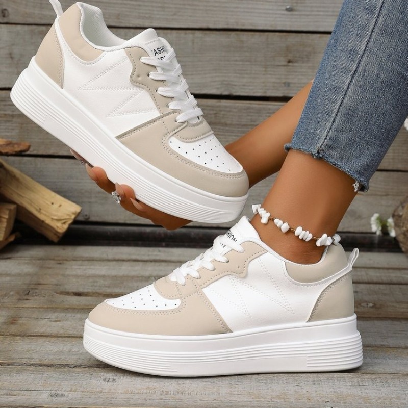 Platform Sneakers Chunky - Platform sneakers voor dames Ronde neus