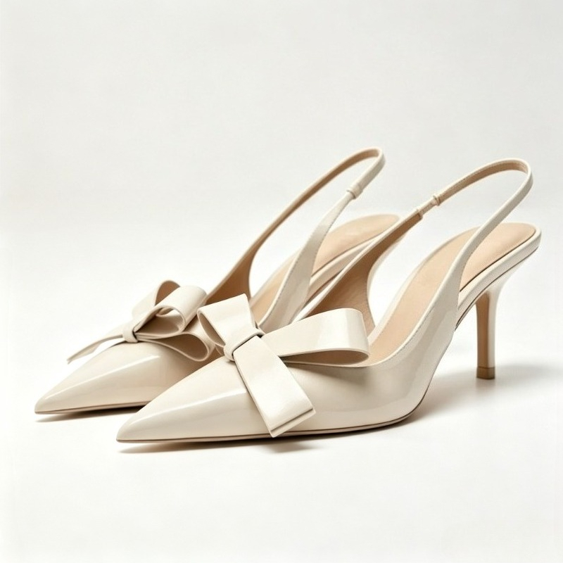 Women Shoes Zara - Dames hoge hakken sandalen vlinderknoop ontwerp