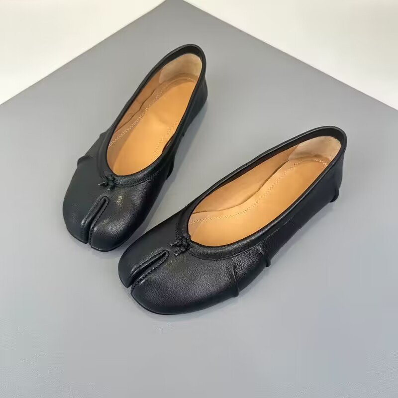 Loafer Flat Women - NIEUWE Platte schoenen met gespleten teen
