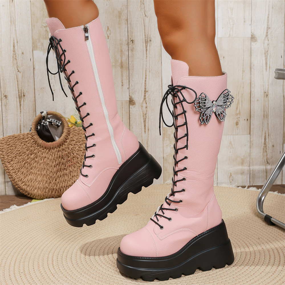 Women'S Shoes Y2K - EUR Maat 43 Y2K Roze Vlinder