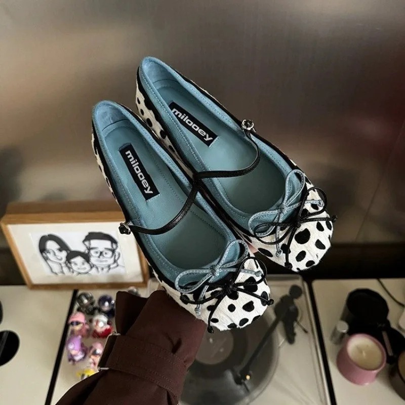 Women'S Shoes In Fashion - 2026 Franse platte ballerina's met ronde