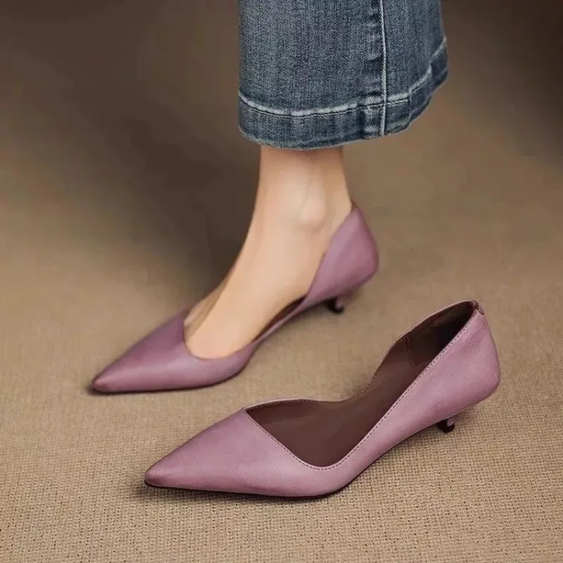 Women'S Shoes In Fashion - Dames puntschoen stiletto hakken mode veelzijdige