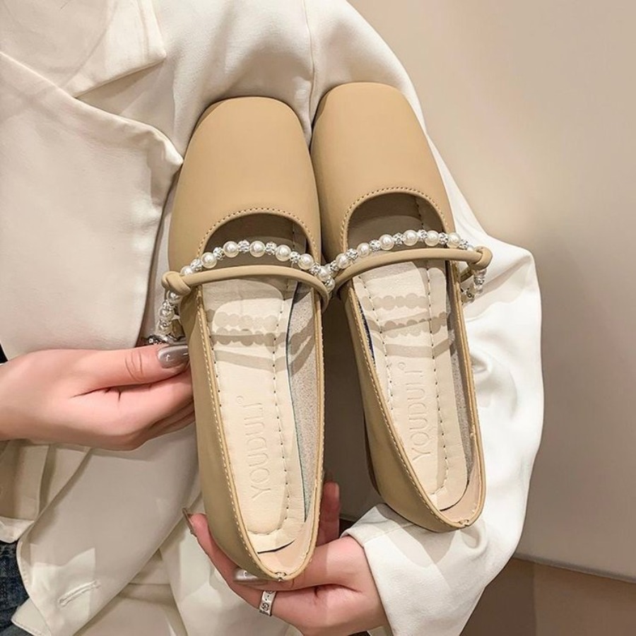 Women Shoes Elegant - Nieuwe elegante Franse platte schoenen met