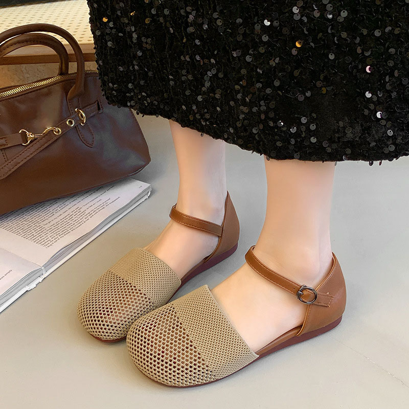 Women Shoes Elegant - 2025 Nieuwe Lente Zomer Mesh Sandalen