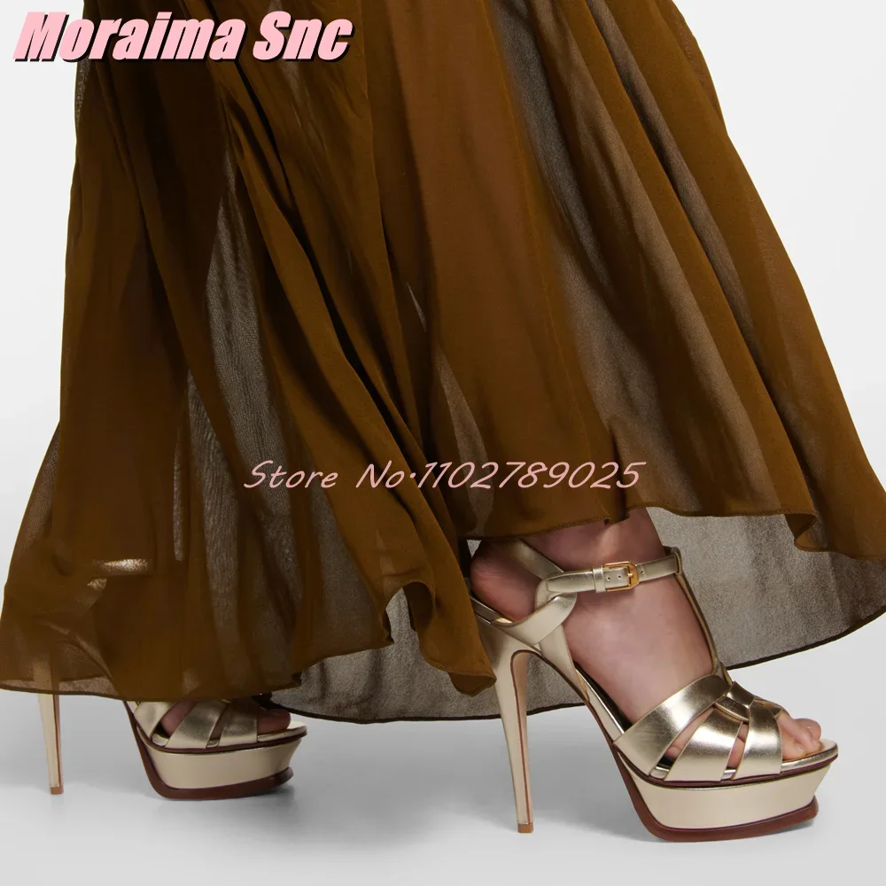 Platform taille T-band vierkan - Women Shoes Formal recensie en prijs