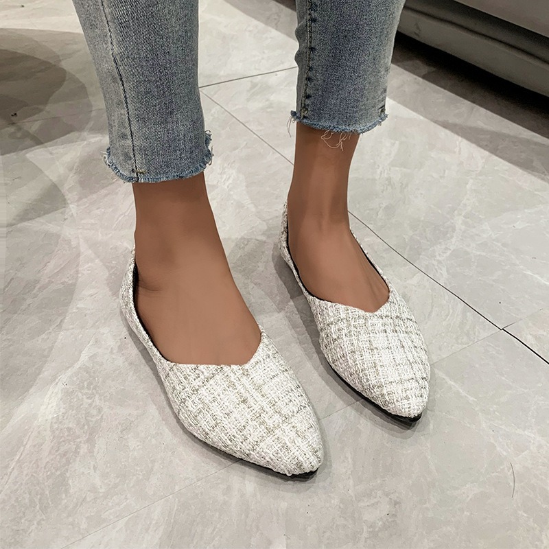 Grote Maat Enkele Schoen Dames - Pointed Toe Flat recensie en prijs