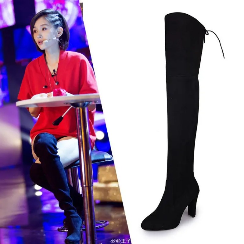 Nieuwe Europese en Amerikaanse - Sock Boot Women recensie en prijs