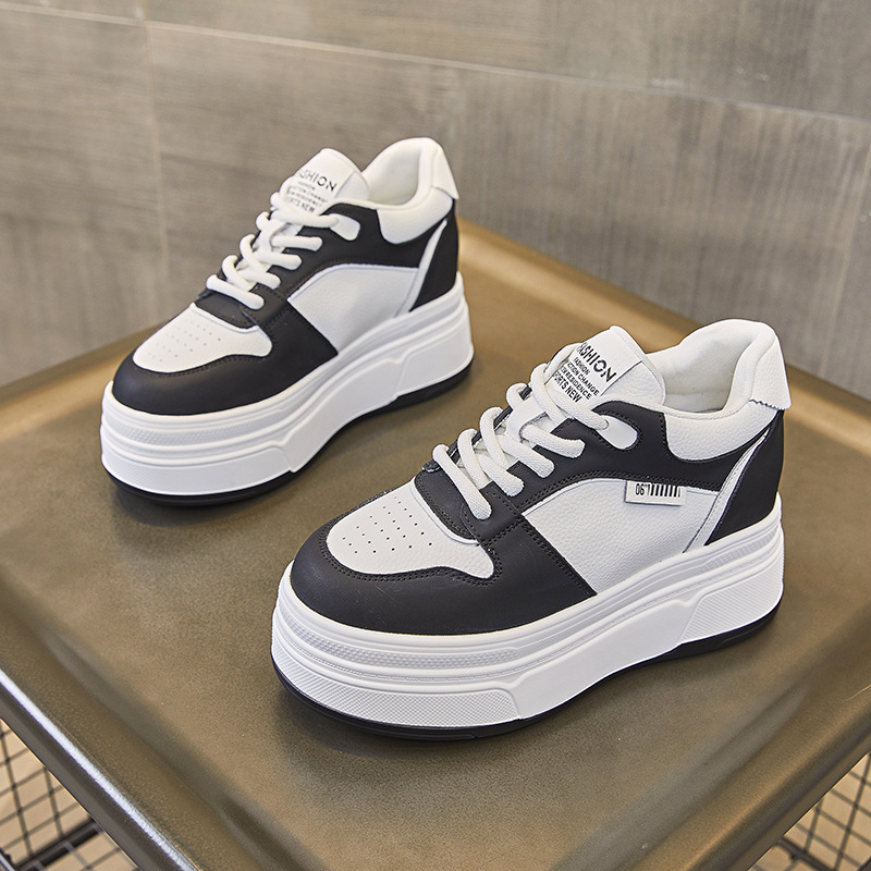 9 CM Echt Leer NIEUWE Merk Des - Platform Sneakers Chunky recensie en prijs