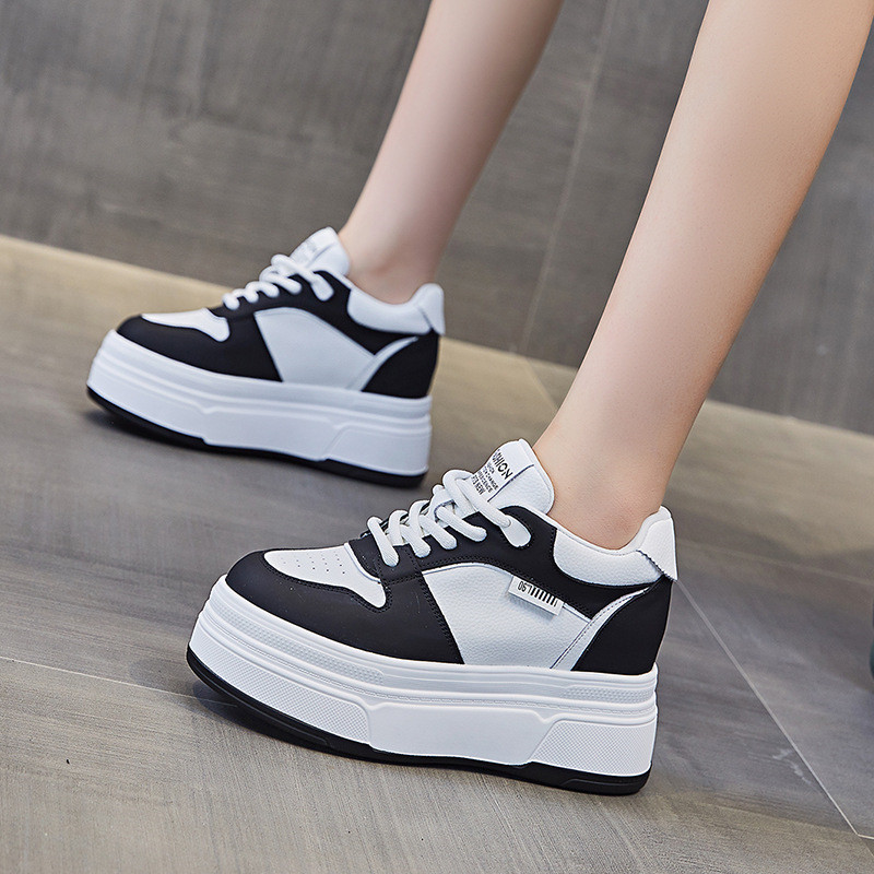 9 CM Echt Leer NIEUWE Merk Des - Platform Sneakers Chunky recensie en prijs