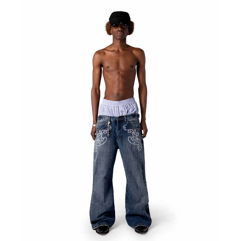 Y2k blauwe opening bootcut jea - Women Shoes Jeans recensie en prijs