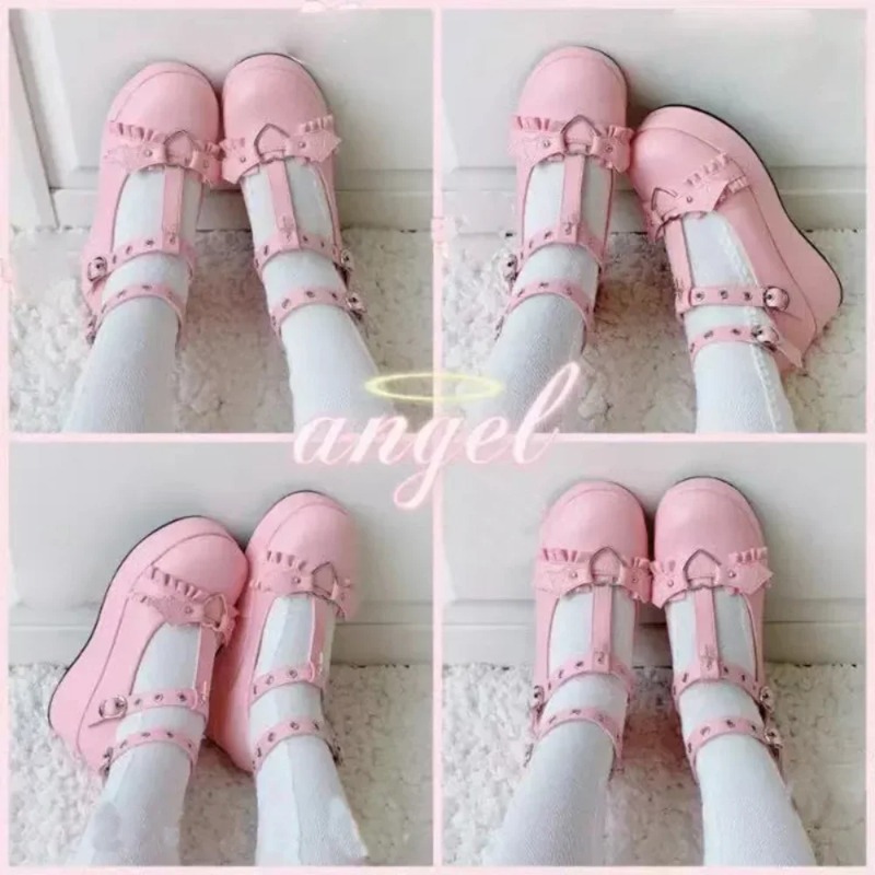 Nieuwe Zoete Hart Gesp Wiggen  - Women Shoes Wedges recensie en prijs