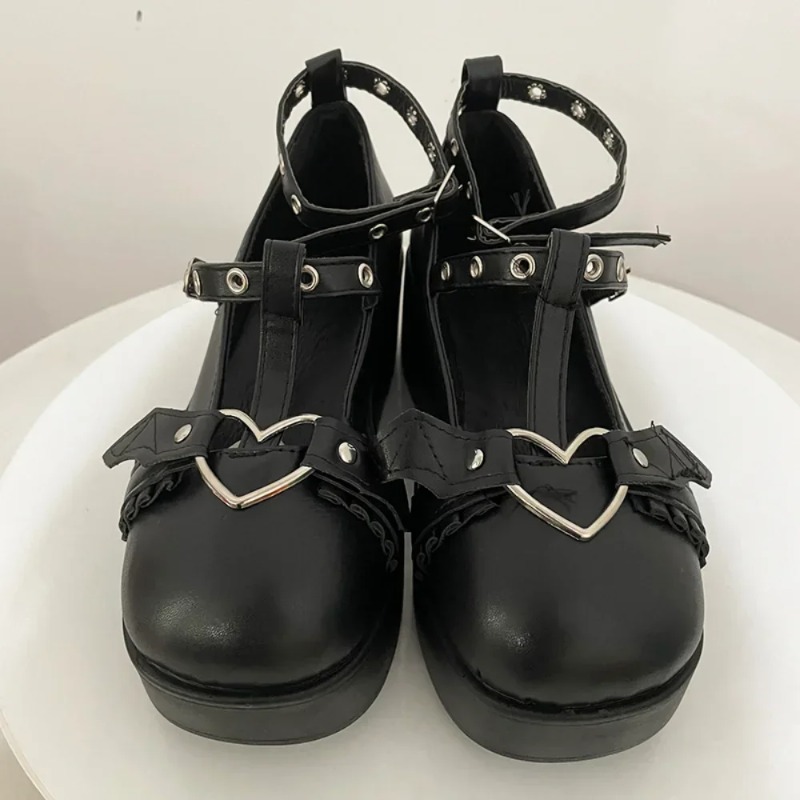Nieuwe Zoete Hart Gesp Wiggen  - Women Shoes Wedges recensie en prijs