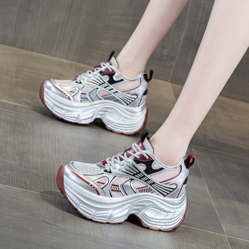 8 cm verborgen hoogteverhogend - Platform Sneakers Chunky recensie en prijs