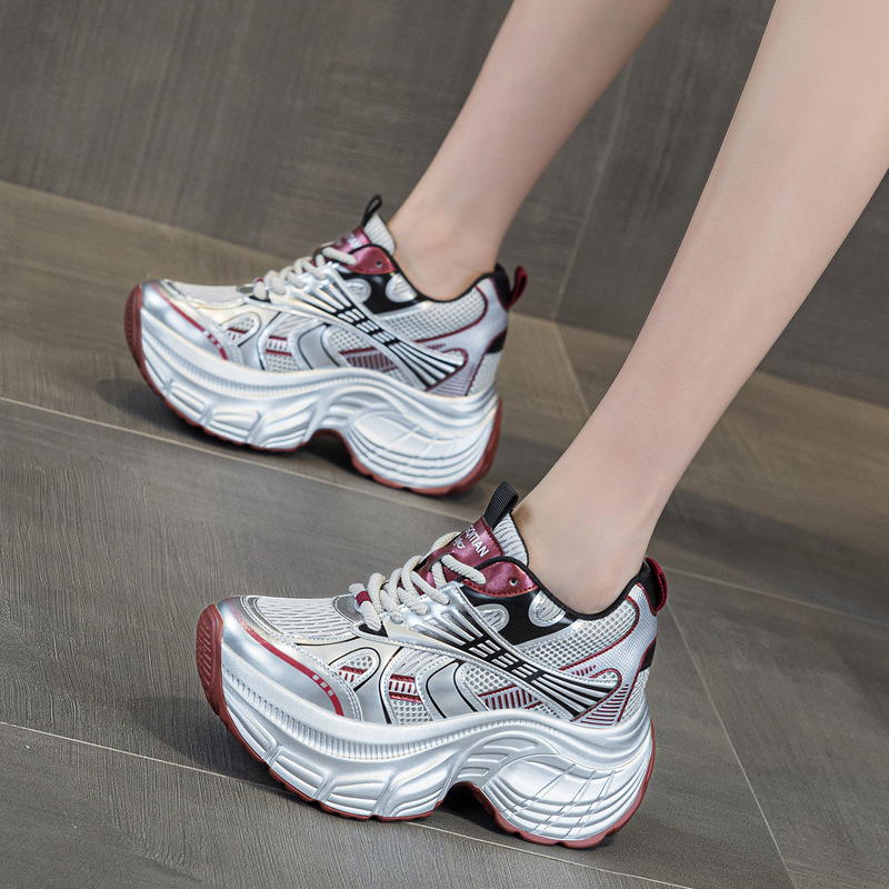 8 cm verborgen hoogteverhogend - Platform Sneakers Chunky recensie en prijs