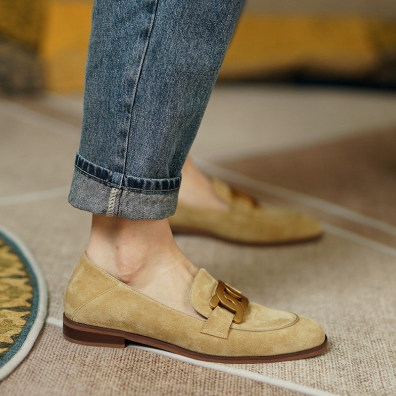 Suede Leer Vrouwen Instappers  - Kids Shoes Women recensie en prijs