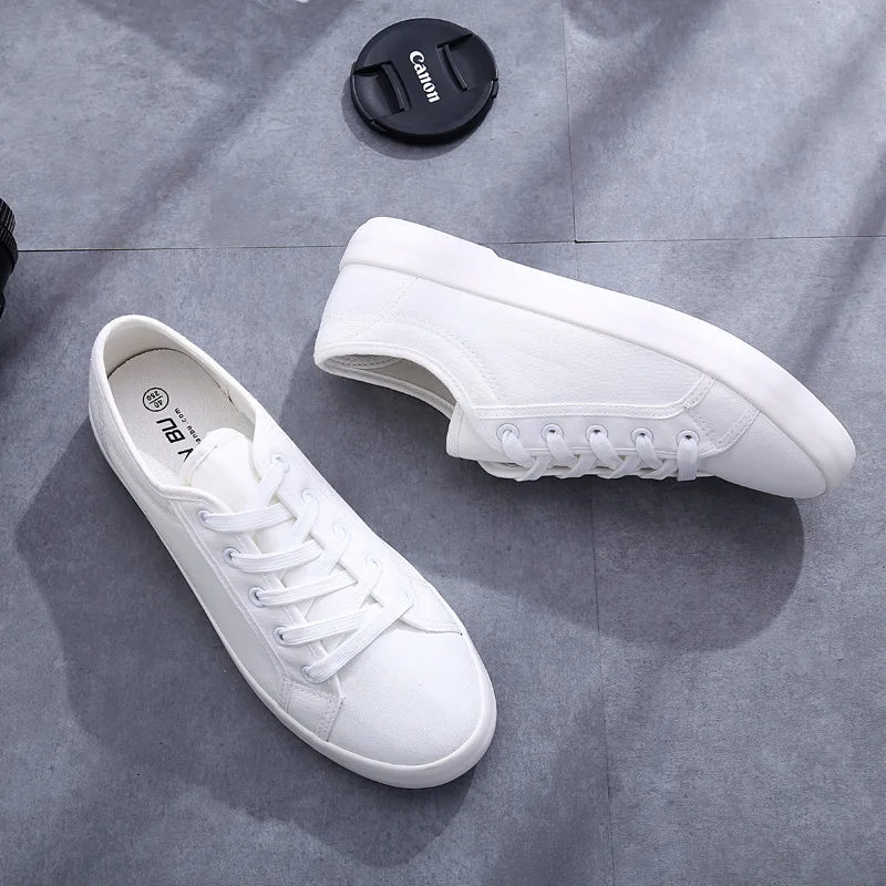 Wit Paar Canvas Schoenen Zomer - Women'S Shoes Water Resistant recensie en prijs