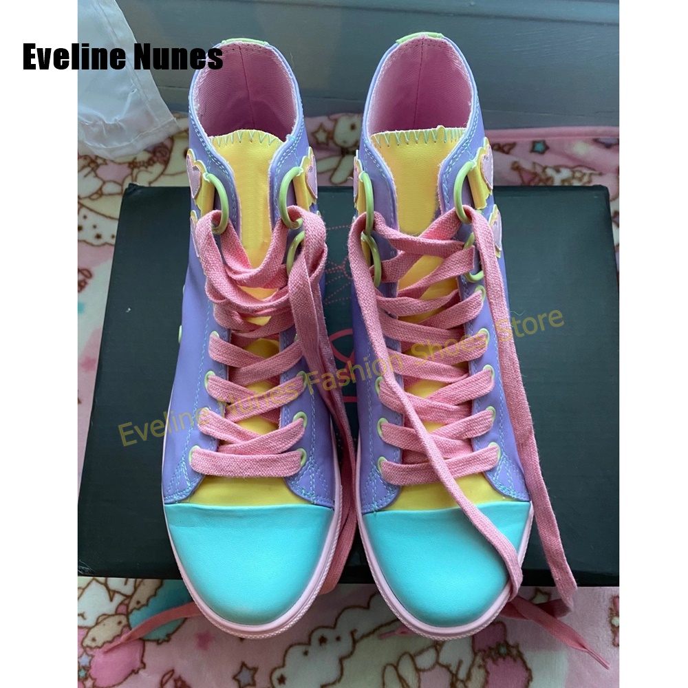 Y2K Meisjes Sweet High Top Sne - Women Shoes Sneakers recensie en prijs