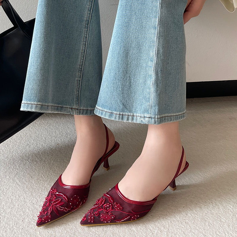 2026 Elegante Slingback Sandal - Women Shoes Brand recensie en prijs