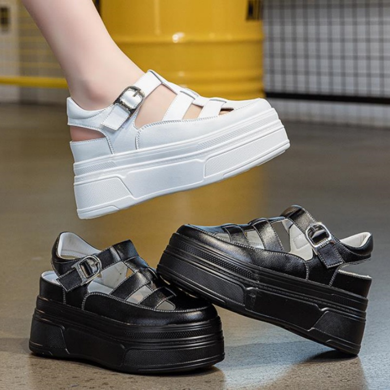 8.5 cm Holle Volledige Koe Led - Women Shoes Sneakers recensie en prijs