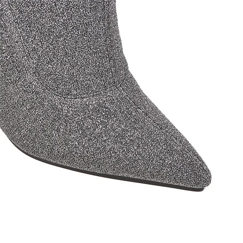 Plus Size Stretch Luipaard Ove - Sock Boot Women recensie en prijs