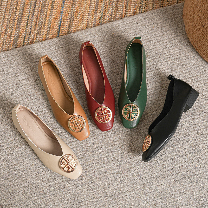 Dames vierkante neus lage hakk - Women Shoes Zara recensie en prijs