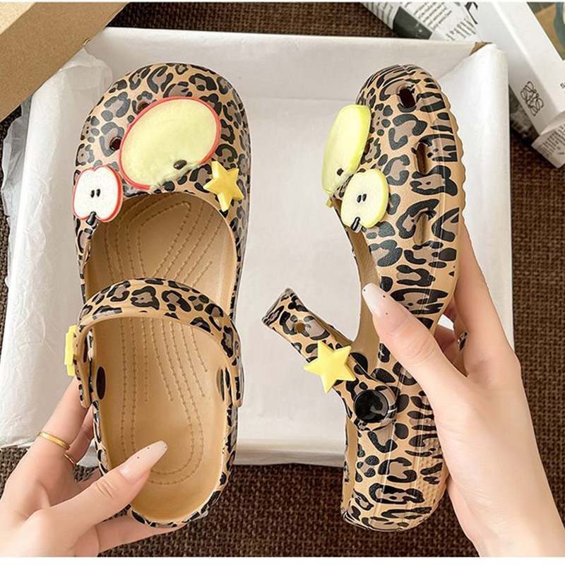 Retro Luipaardprint Ballet Hol - Women'S Shoes Water Resistant recensie en prijs