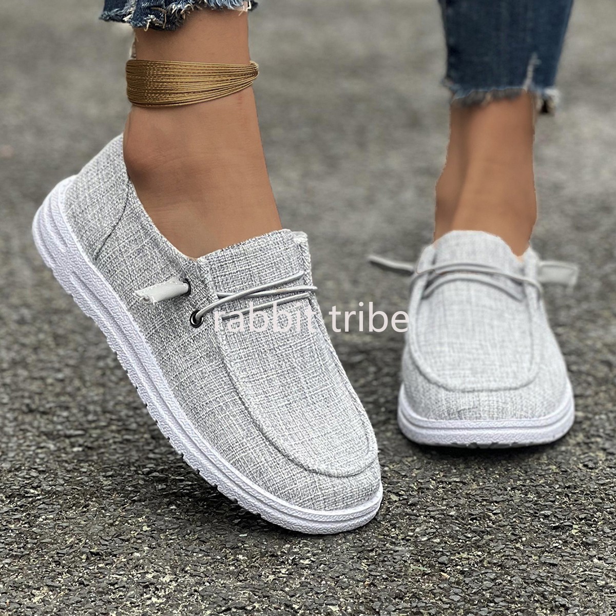 2026 Nieuwe Modieuze Canvas Ca - Loafer Flat Women recensie en prijs