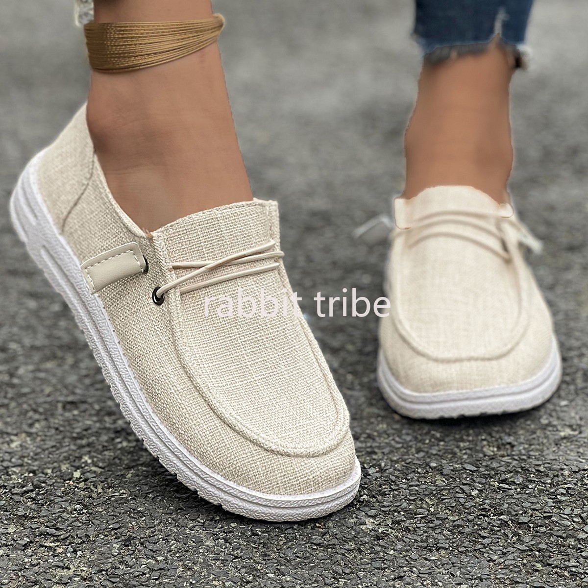 2026 Nieuwe Modieuze Canvas Ca - Loafer Flat Women recensie en prijs