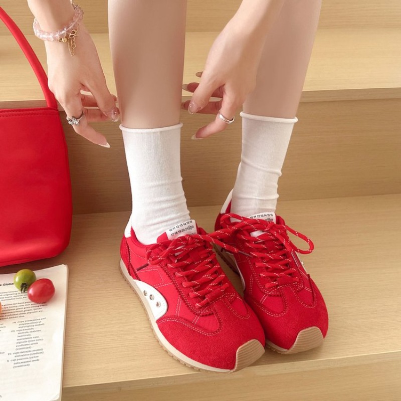 Retro kleurbloksneakers Dames  - Women Shoes Sneakers recensie en prijs