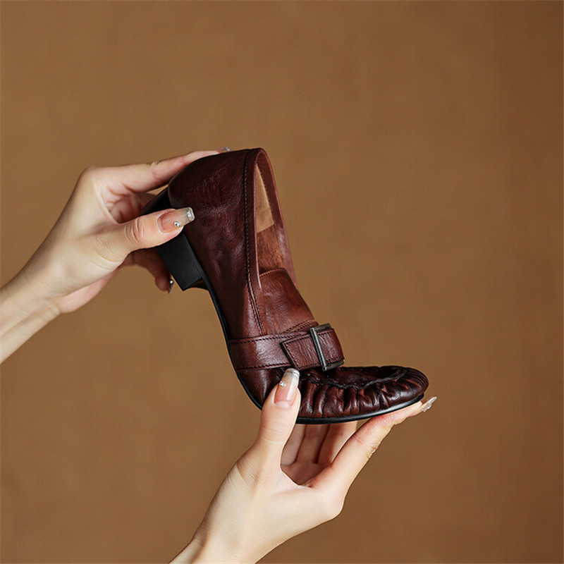 Nieuwe Herfst Echt Leer Vrouwe - Women'S Shoes In Fashion recensie en prijs