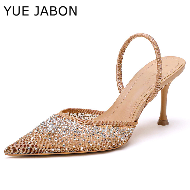 Mesh Strass Hoge Hak Sandalen  - Women Shoes Zara recensie en prijs