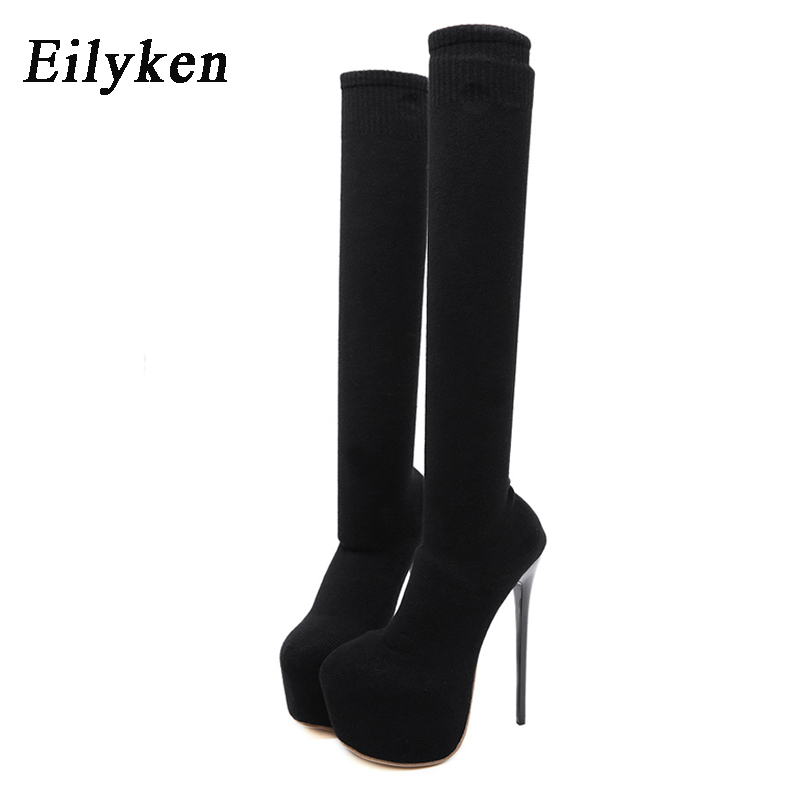 Eilyken Mode Platform Stretchs - Sock Boot Women recensie en prijs