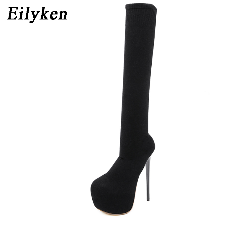 Eilyken Mode Platform Stretchs - Sock Boot Women recensie en prijs