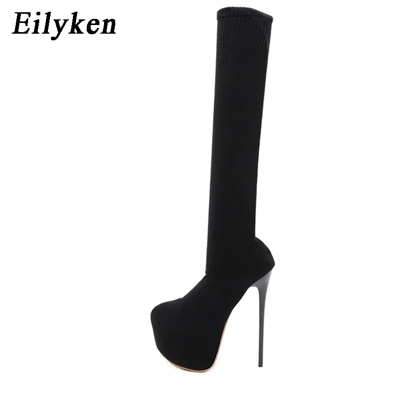 Eilyken Mode Platform Stretchs - Sock Boot Women recensie en prijs