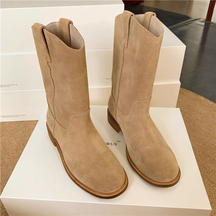 Korte laarzen retro ronde neus - Sock Boot Women recensie en prijs