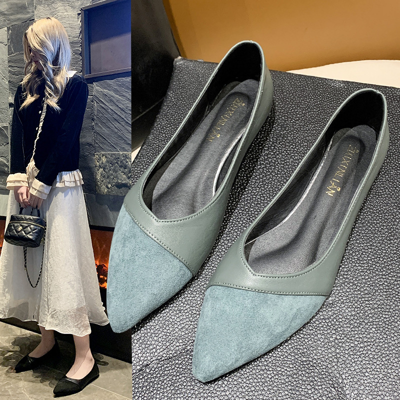 Platte zwarte leren schoenen v - Women Shoes Wedges recensie en prijs