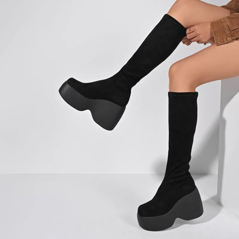 Winter Nieuwe Skinny Plus Size - Sock Boot Women recensie en prijs