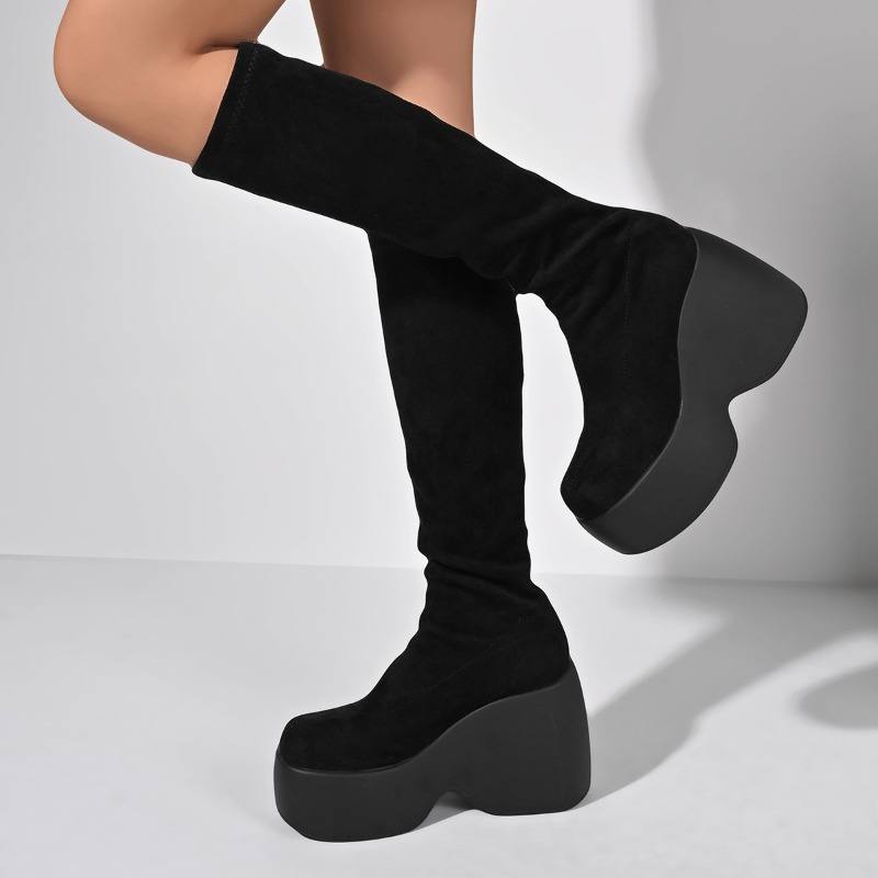 Winter Nieuwe Skinny Plus Size - Sock Boot Women recensie en prijs