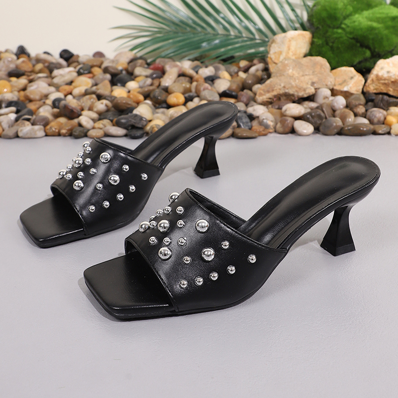 Punk Rivet Decor hoge hakken s - Women'S Shoes Y2K recensie en prijs