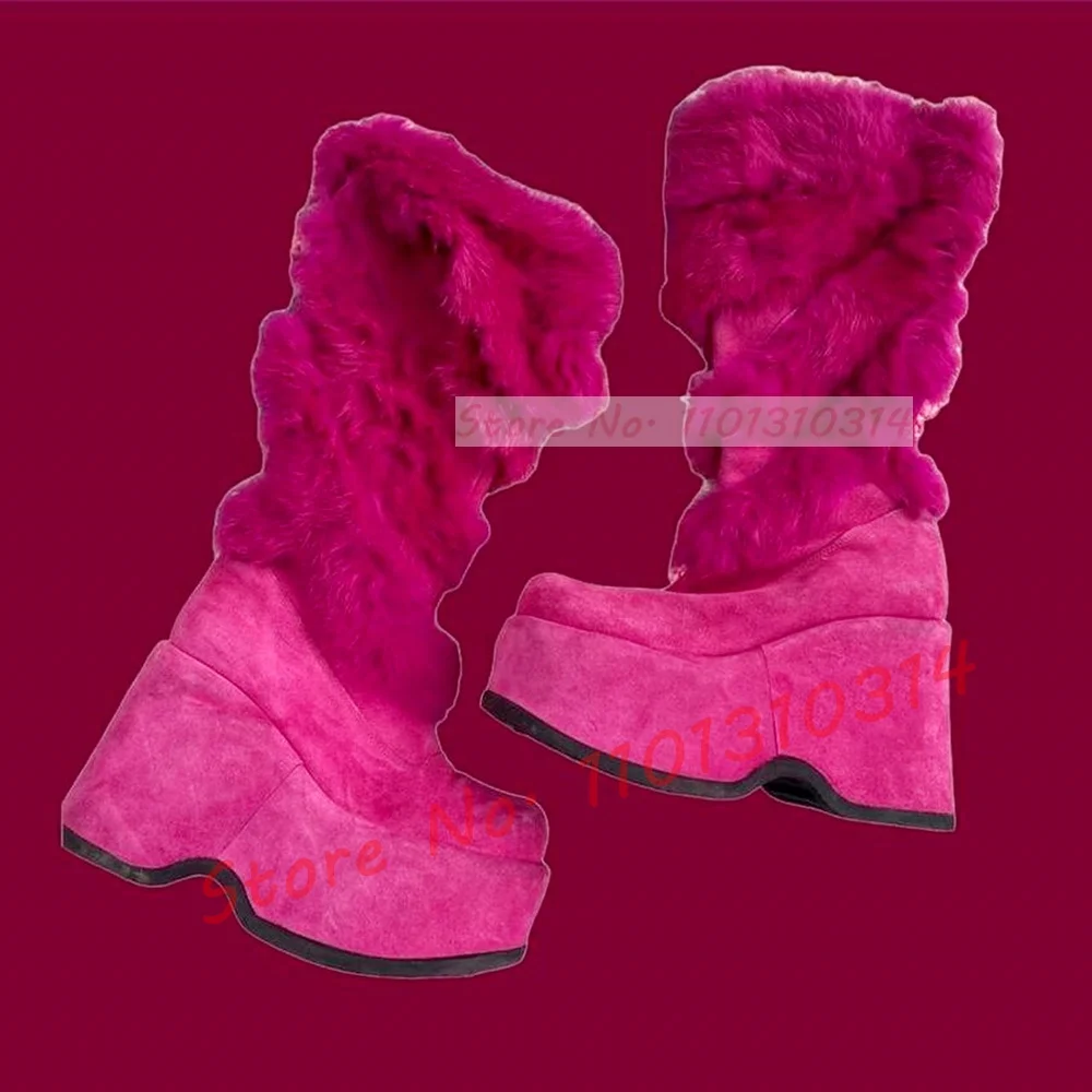 Hete Roze Dikke Zool Harige Kn - Kids Shoes Women recensie en prijs