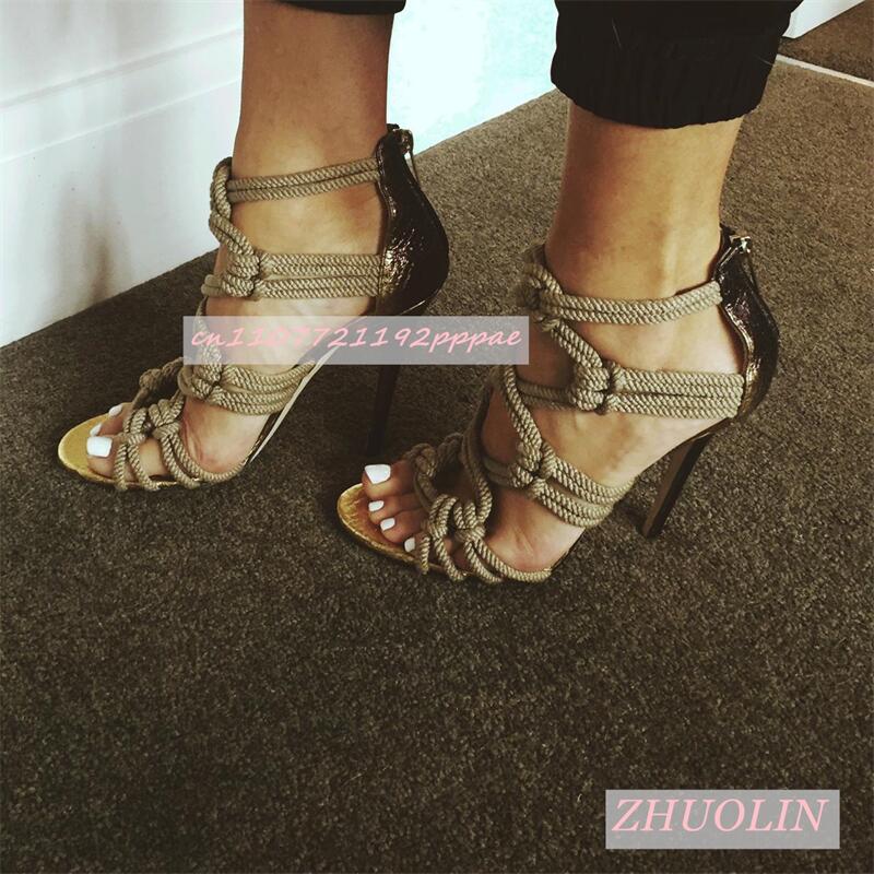 Vrouwelijke Gevlochten Touw Op - Kids Shoes Women recensie en prijs