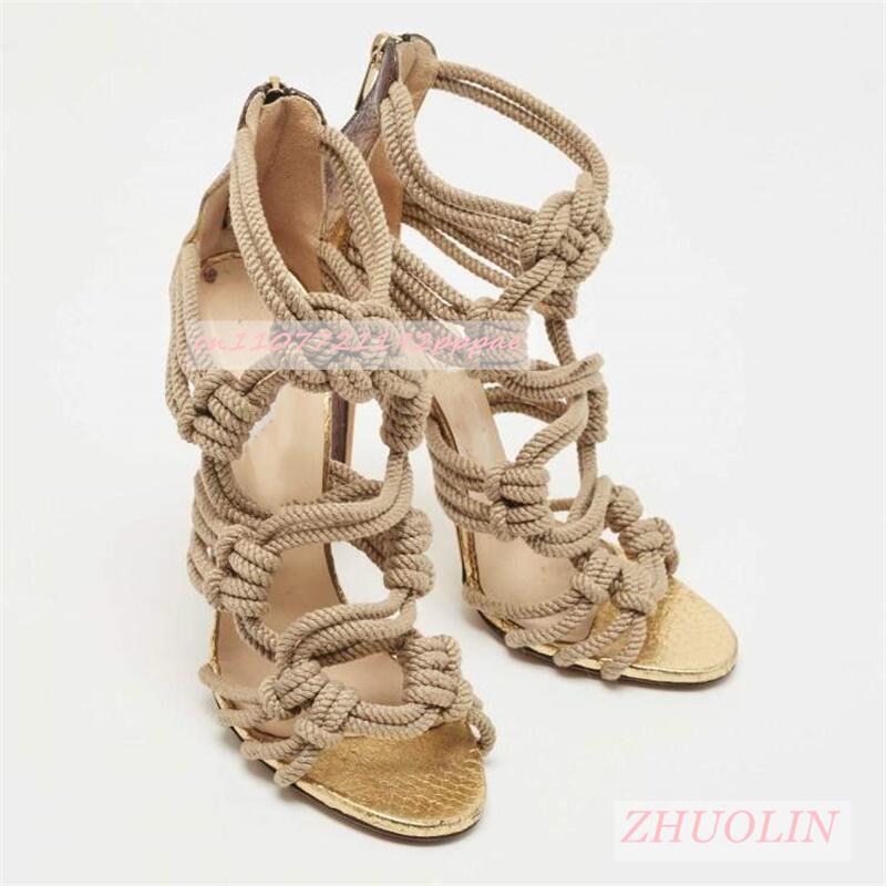 Vrouwelijke Gevlochten Touw Op - Kids Shoes Women recensie en prijs