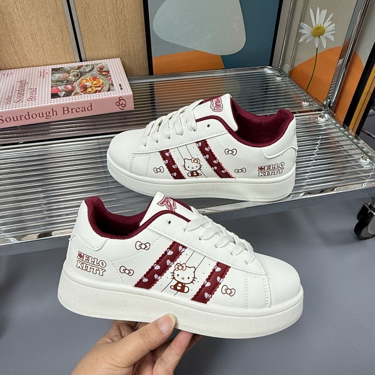 Mode Hello Kitty Casual Board  - Women Shoes Sneakers recensie en prijs