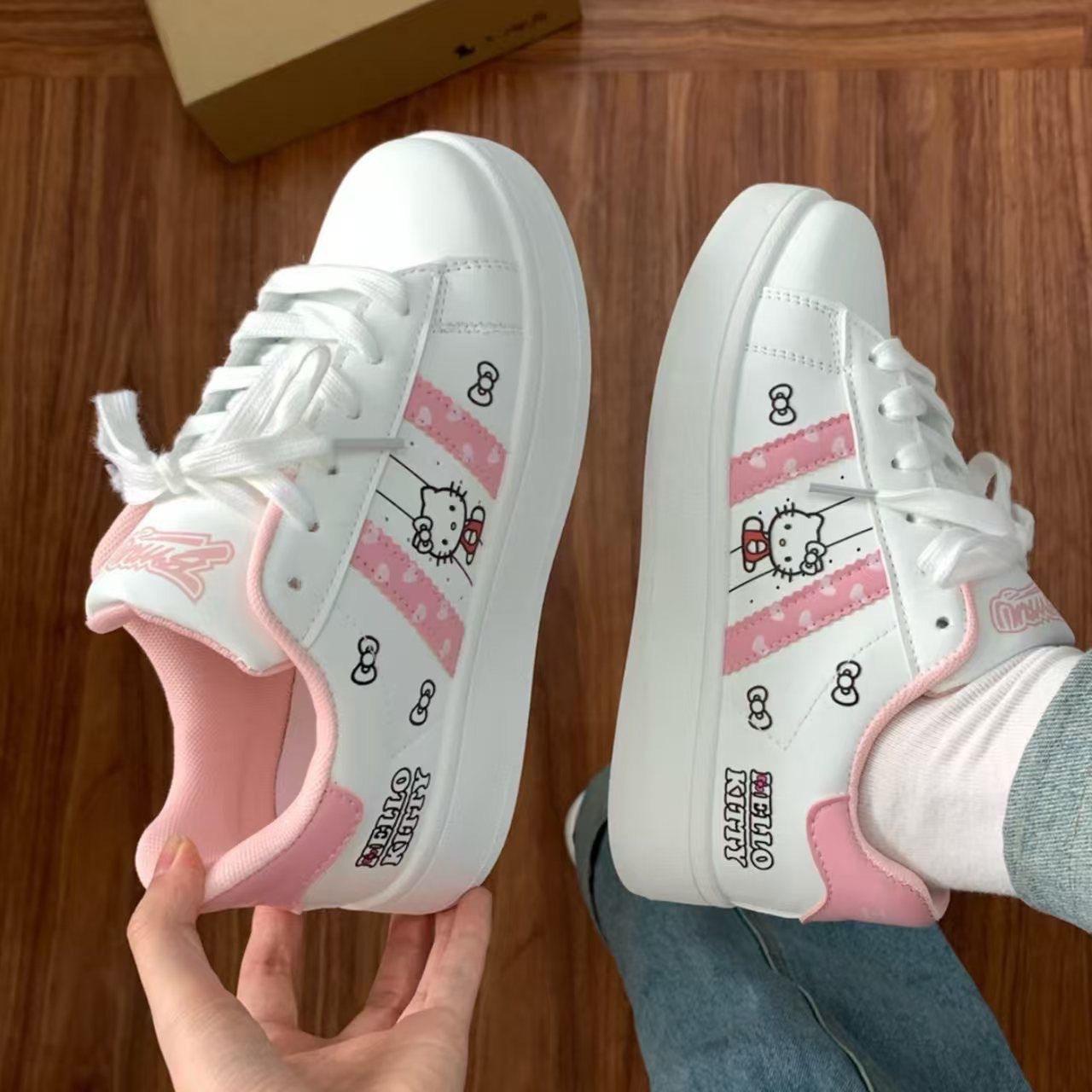 Mode Hello Kitty Casual Board  - Women Shoes Sneakers recensie en prijs