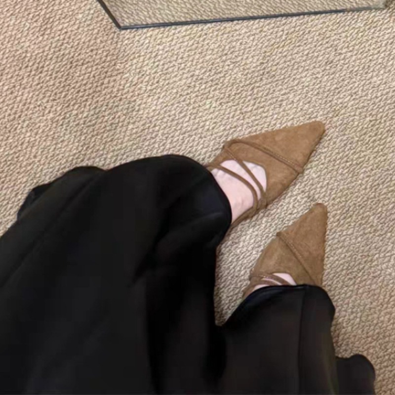 Retro platte balletdans enkel  - Pointed Toe Flat recensie en prijs