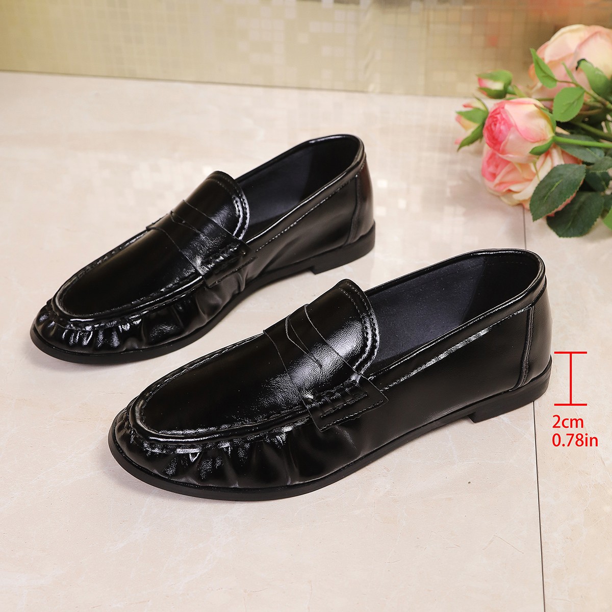 Zomer 2026 Britse stijl zwarte - Loafer Flat Women recensie en prijs