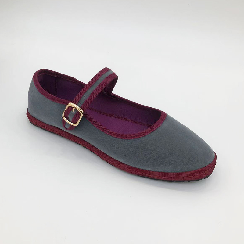 Grijze Mary Jeans Flats Schoen - Women Shoes Jeans recensie en prijs