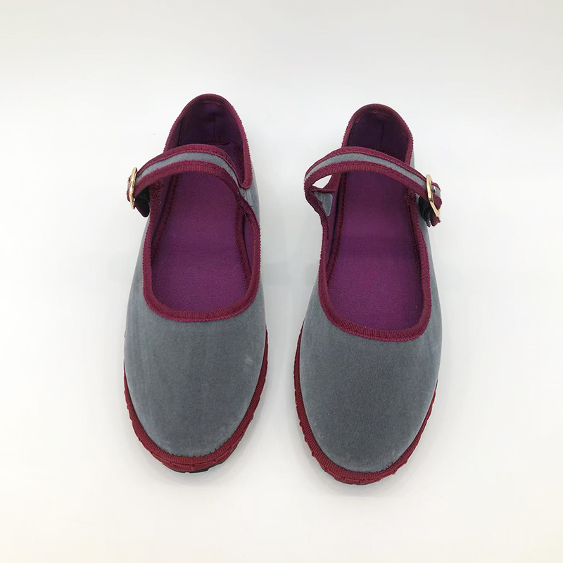 Grijze Mary Jeans Flats Schoen - Women Shoes Jeans recensie en prijs